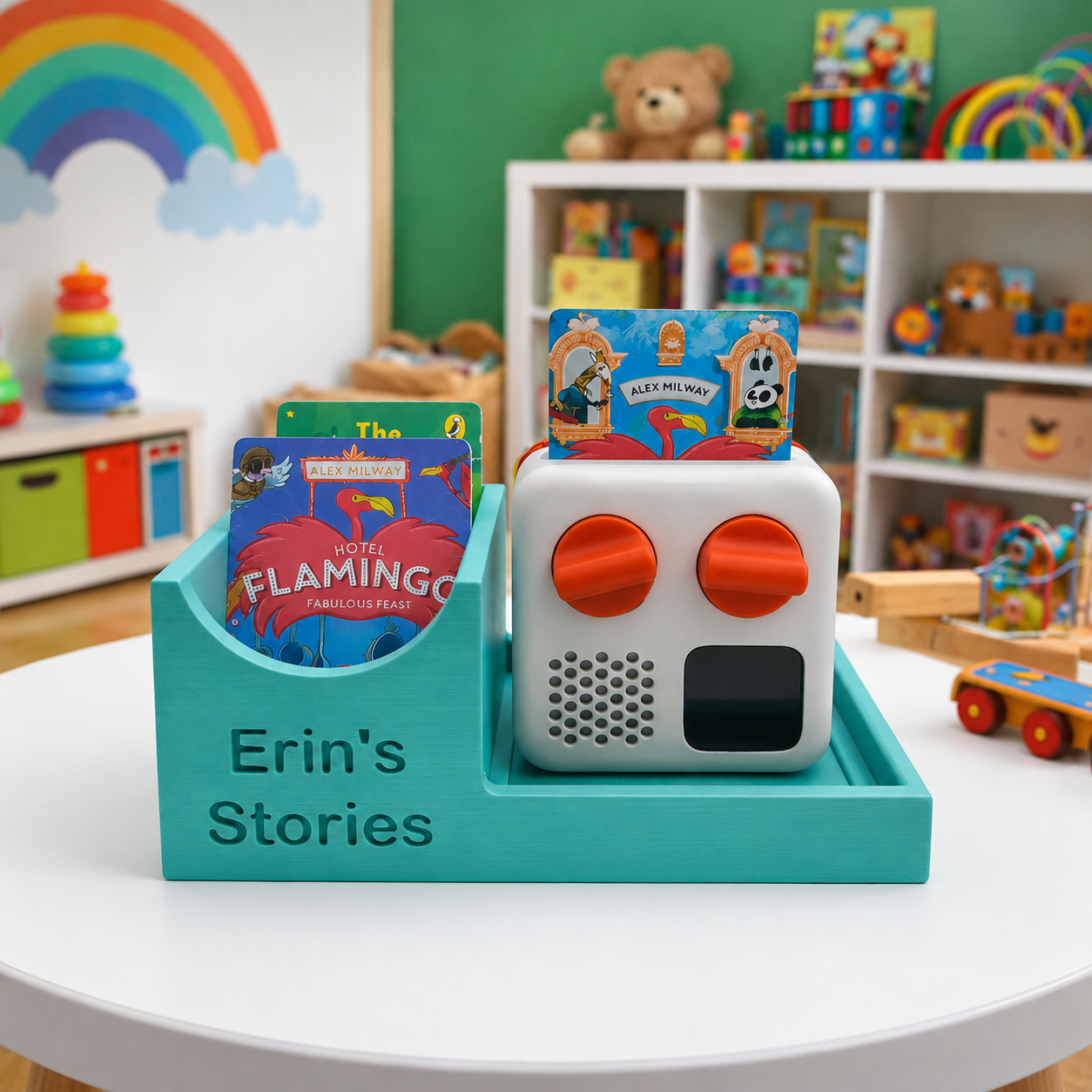 Yoto Mini Docking Station Stand With Card Storage - Personalised