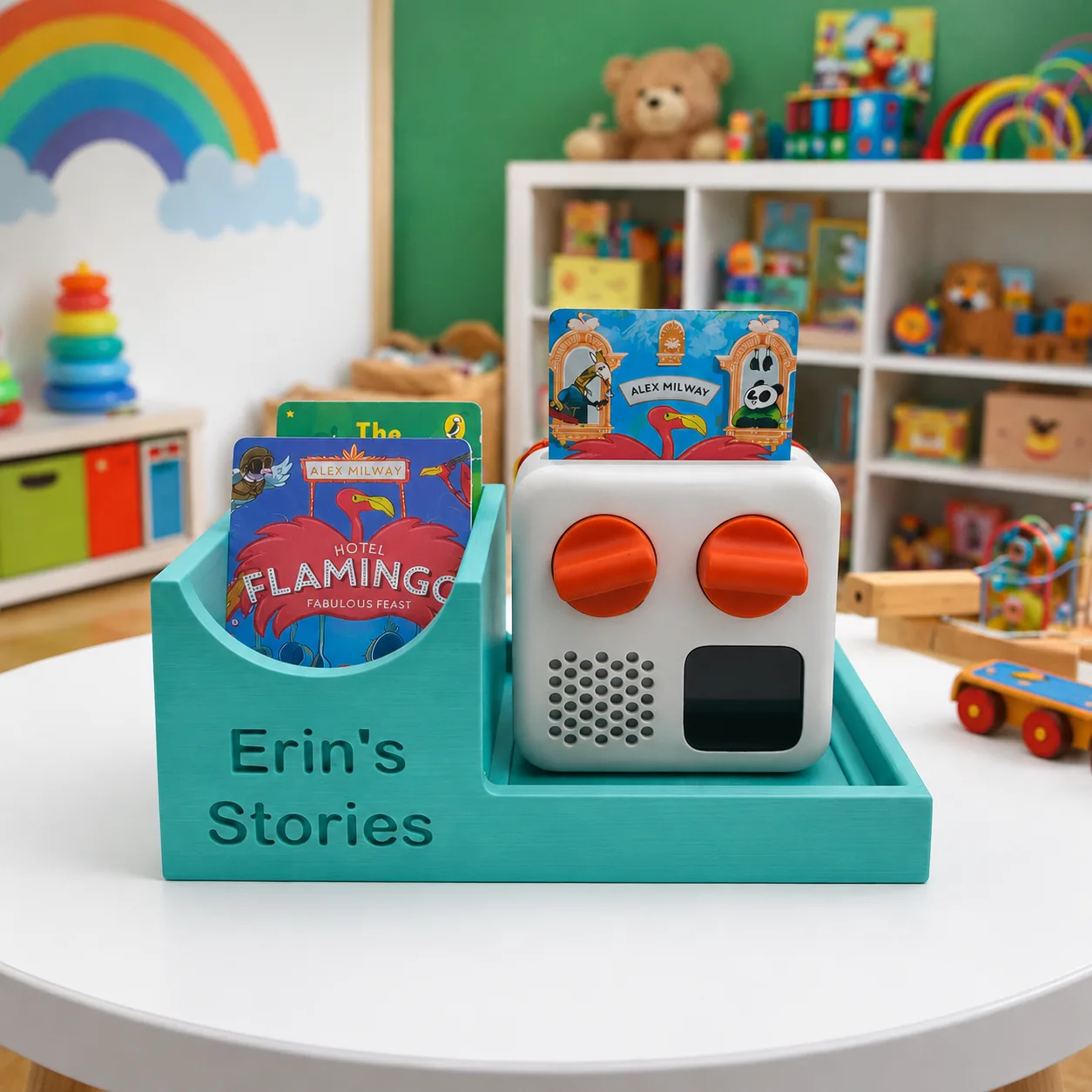 Yoto Mini Docking Station Stand With Card Storage - Personalised