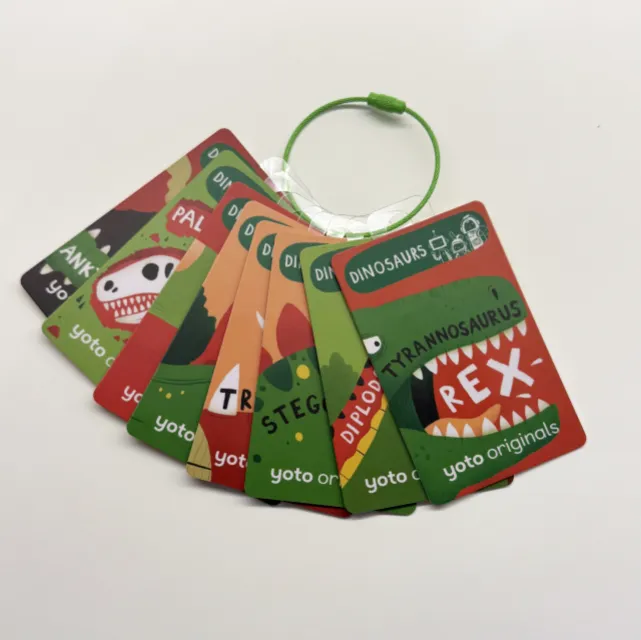 Yoto Card Storage Keyring Keychain With Tabs