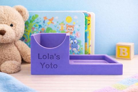 Yoto Mini Docking Station Stand With Card Storage - Personalised