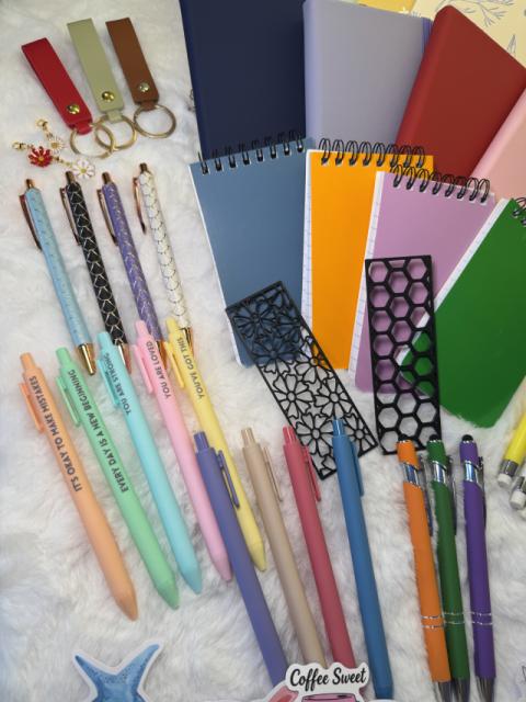 Deluxe 20 item mystery bookish and stationary bundle